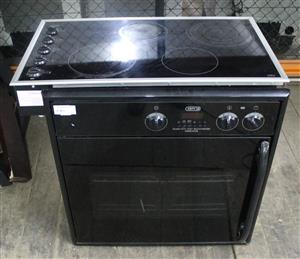DEFY BLACK STOVE WITH OVEN DHD359 S065689B