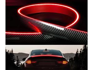 Universal Carbon Fibre Look LED Lightup Bootstripe (120cm)