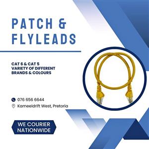 CAT 5 & 6 Patch & Flyleads