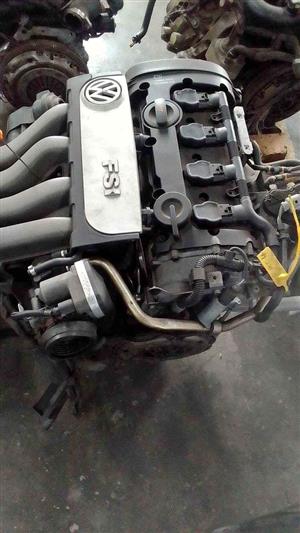 VW BVY 2.0L FSI COMPLETE ENGINE FOR SALE