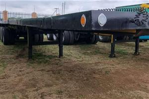 Tri Axle Flat Deck Trailer