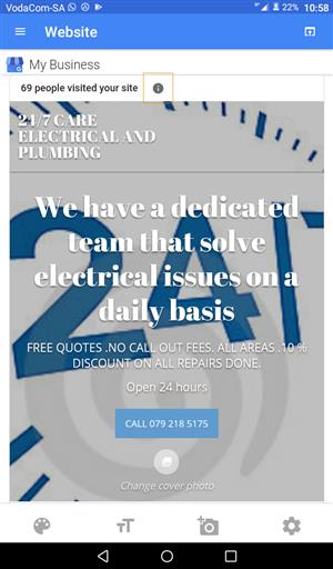 Need a professional and reliable electrician u come to the right place.