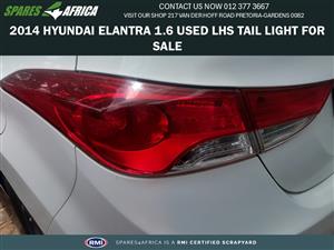 2014 HYUNDAI ELANTRA USED LHS (LEFT) TAIL LIGHT