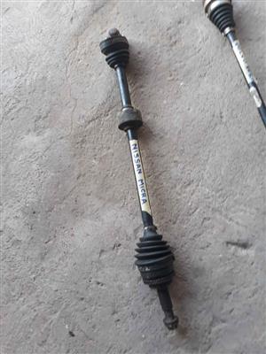 2009 Nissan Micra Right Side Driveshaft