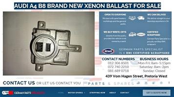 AUDI A4 B8 BRAND NEW XENON BALLAST FOR SALE 