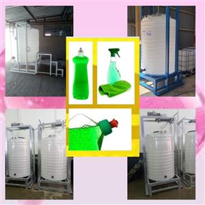 “2000L detergent mixing machine, stainless shaft, free formulation book, export 