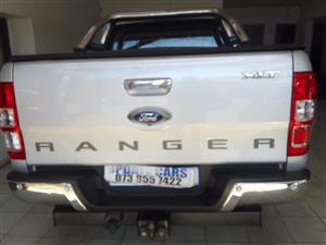 2017 FORD RANGER Double Cab 2.2XLT manual silver color SPARE KEY  Reverse Camera  Leather seat  Serv