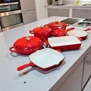 11 piece cast iron pots for sale ONLINE ORDERS