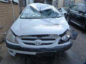 Hyundai Getz 1.4 Petrol Manual G4EE White - 2007 SPARESBOYZ STRIPPING FOR SPARES