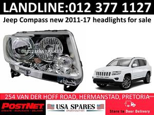 Jeep Compass 2011-2017 headlights for sale