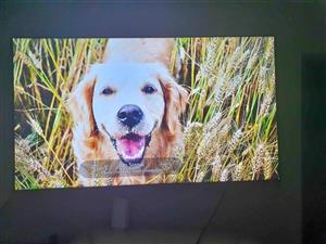 Two big smart TVs Samsung 70 inches and LG 75 inches for sale.