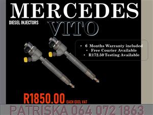 Mercedes Vito Diesel injectors for sale on service exchange