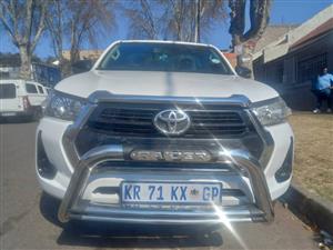 2020 Toyota Hilux 2.4GD6 Diesel Single Cab, Manual, WHITE, 120kms