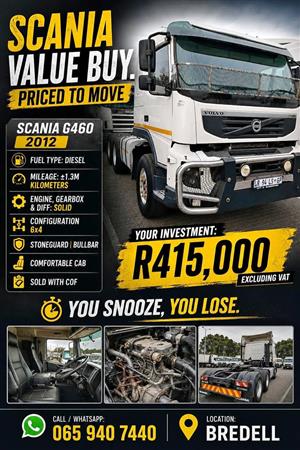 2012 SCANIA 