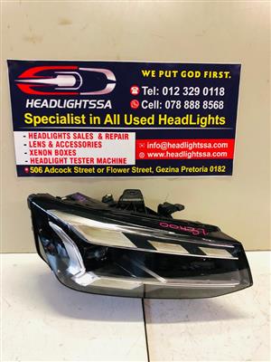Audi Q2 right side LED xenon headlight 