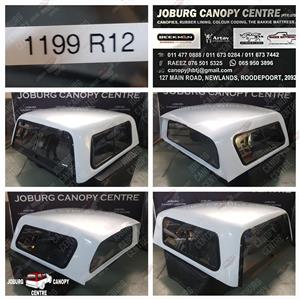 (1199) Ford Ranger 12-21 DC White Bucco Canopy 