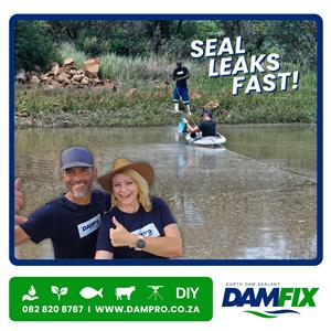 Seal Leaking Earth Dams Fast - Keep The Water!
