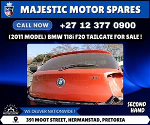 For Sale: BMW 118i F20 Tailgate – Second Hand