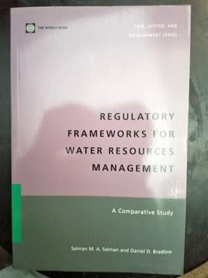 Regulatory Frameworks for Water Resources Management