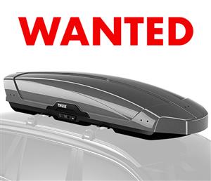 WANTED - CASH Paid For Your THULE Roof Box 
