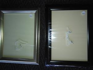 Gold and Black photo frames