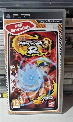 PSP Naruto: Ultimate Ninja Heroes 2 - The Phantom Fortress Used
