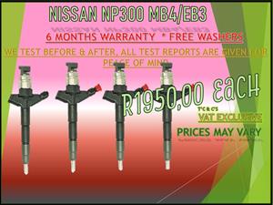 Nissan NP300 Diesel Injectors
