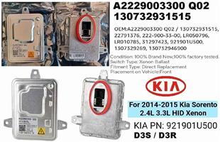 2014 / 15 Kia Sorento HID Xenon Ballast Module