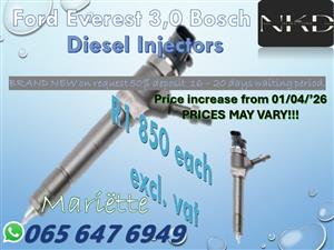 Diesel Injectors Ford Everest 3l BT50