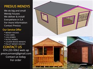 We do Wendy houses 