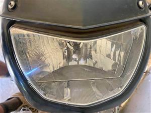 BMW F 650 headlight. Complete bike stripping for spares.