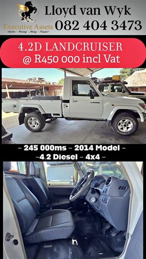 2014 Toyota 4.2d Land Cruiser