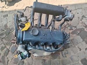 Hyundai accent eng code G4EK 1.5 engine for sale my number WhatsApp or cell 