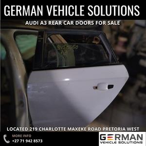 Audi A3 rear car door for sale used white