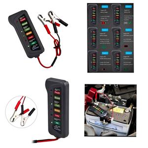 Tester, used to check the condition of a car battery and alternator.