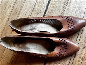 Green cross shoes