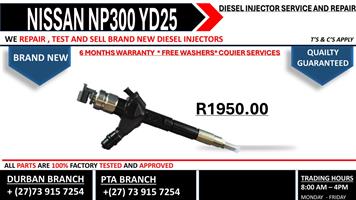 Nissan Np300 yd25 Diesel Injectors 