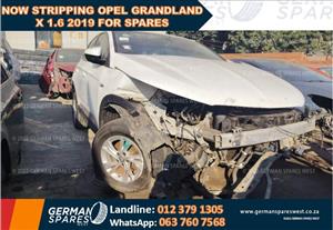 STRIPPING A OPEL GRANDLAND X 1.6 2019  FOR USED SPARES  