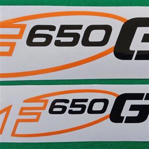 2010 F650 GS decals stickers sets