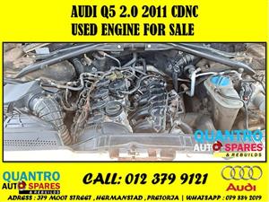 Audi Q5 2.0 2011 CDNC Used Engine For Sale  