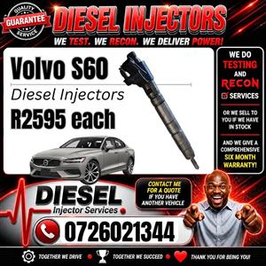 Volvo S60 diesel injectors for sale