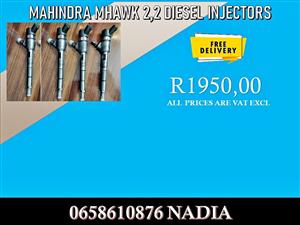 MAHINDRA MHAWK 2.2 DIESEL INJECTORS RECONDITION OR BAY NEW