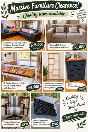 Multiple home items for sale 