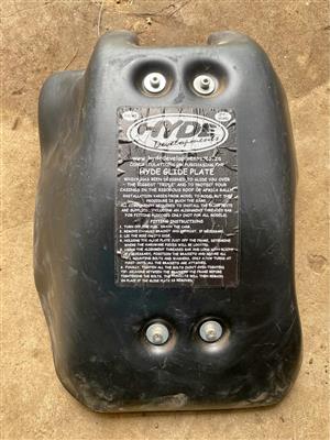 Honda CR 125 bash plate. 
