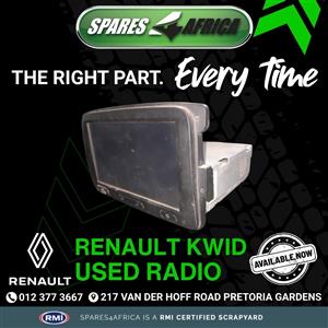 RENAULT KWID – USED RADIO FOR SALE