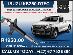 Isuzu KB250 DTEC Diesel Injectors on Recondition