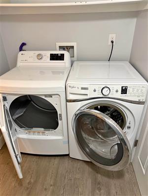 Washer and dryer