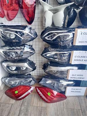 Mercedes Benz headlights W213, W205, W253, W117