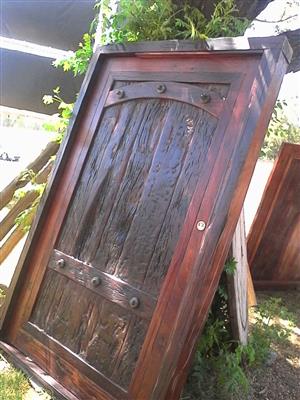 Rustic Hardwood Doors 