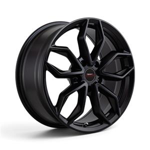 18″ A-Line Charter 5×120 Silk Black Alloy Wheels